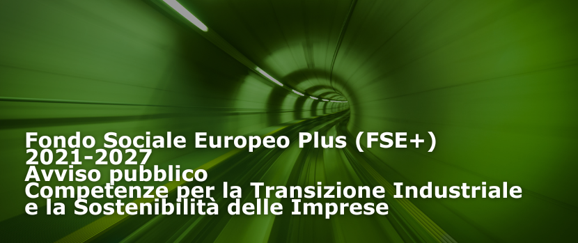 Competenze per la Transizione Industriale e la Sostenibilità delle Imprese – Regione Lombardia