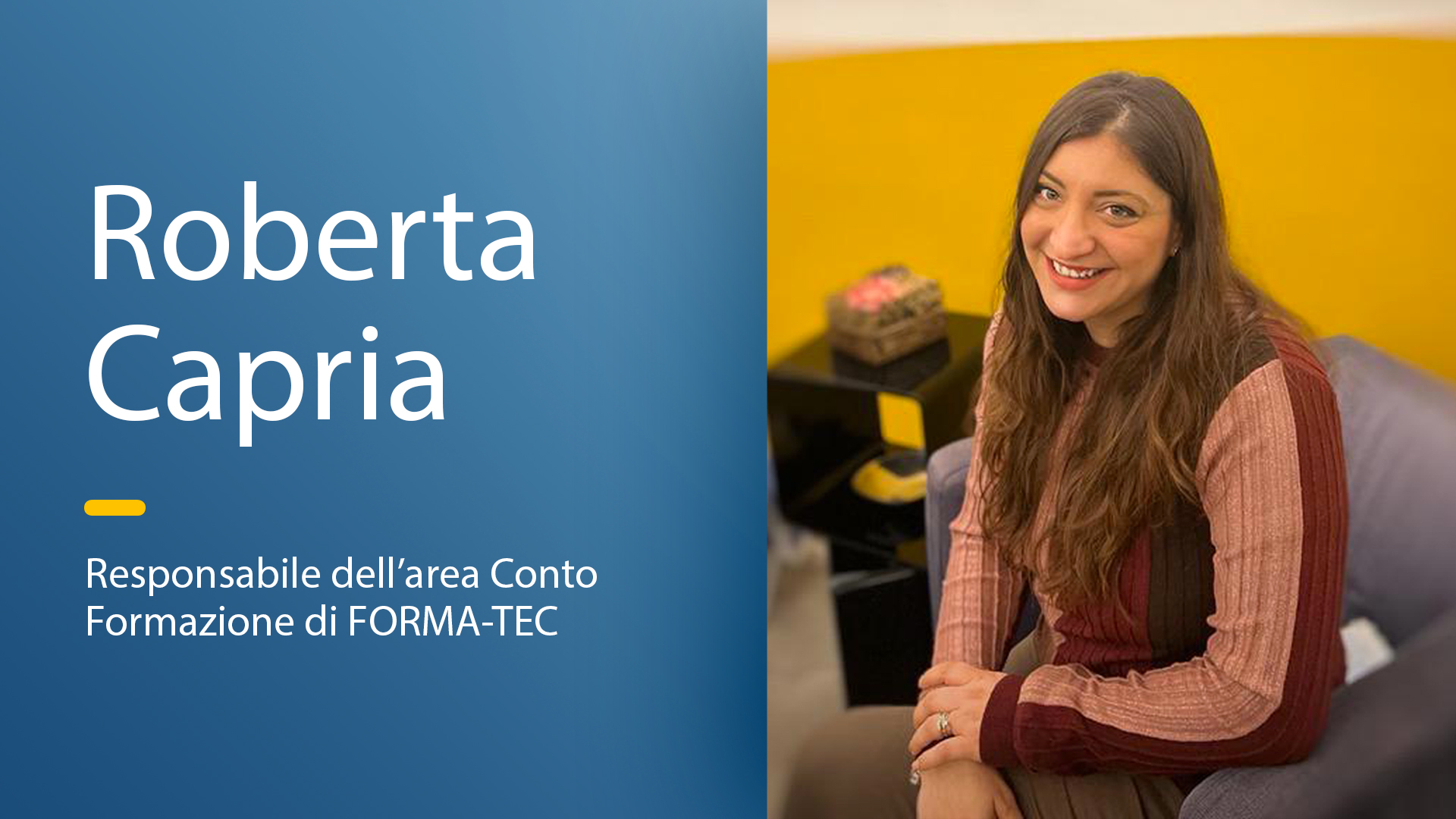 intervista roberta capria